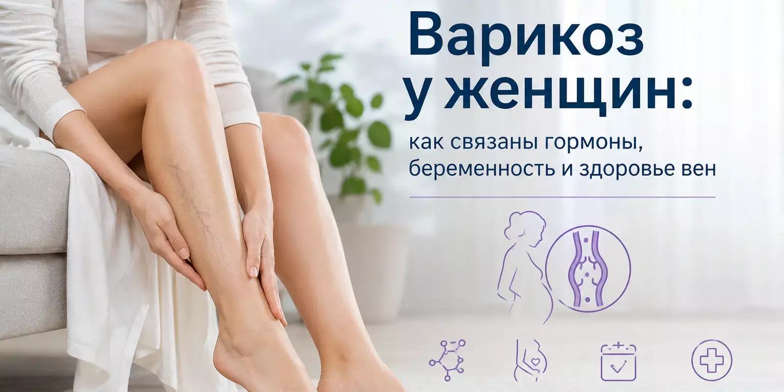 Варикоз у женщин: гормоны, беременность и лечение вен