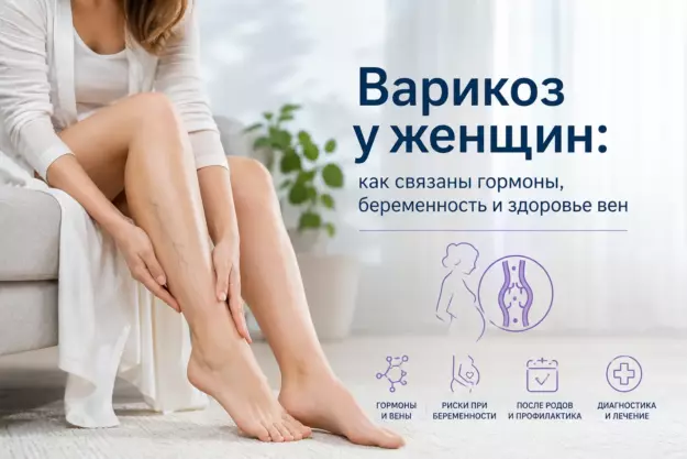 Варикоз у женщин: гормоны, беременность и лечение вен